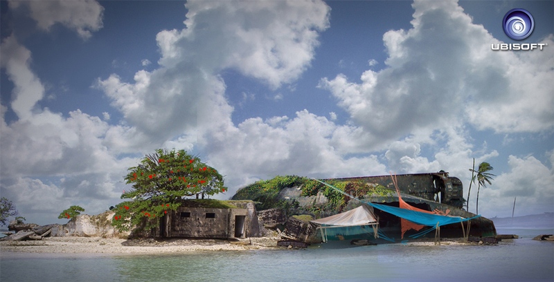 Illustration for article titled Early Far Cry 3 Concept Art Shows Scrapped Ideas, Luxury Resorts And... Fun Parks